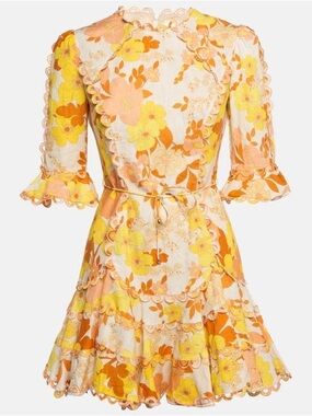 zimmermann lovestruck pleated mini dress Zimmermann Zimmermann Lovestruck Pleated Mini Dress